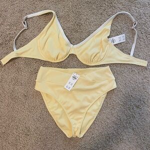 Yellow Women's Bikini Set